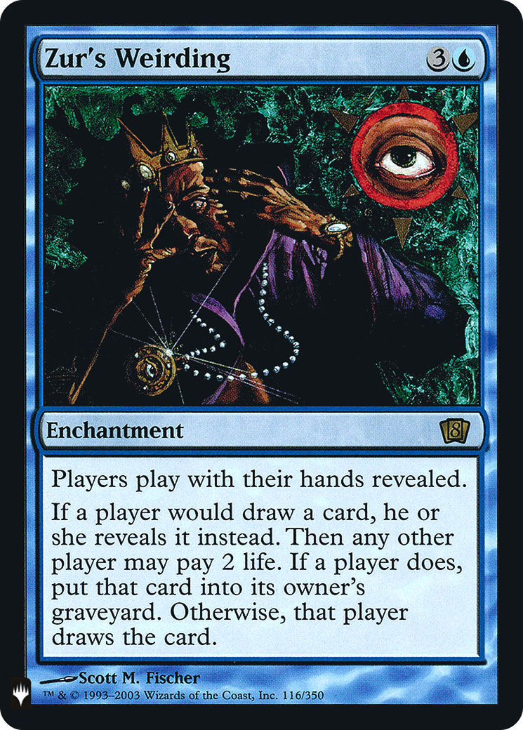 Zur's Weirding (LIST-116)  Foil - The List