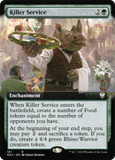 Killer Service (Extended Art) (NCC-161)  - New Capenna Commander: (Extended Art)