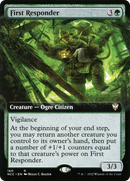 First Responder (Extended Art) (NCC-160)  - New Capenna Commander: (Extended Art)