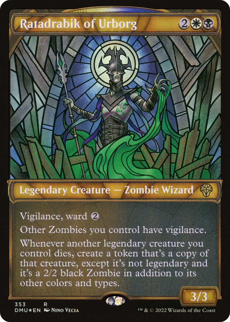 Ratadrabik of Urborg (Textured Foil) (DMU-353)  Foil - Dominaria United: (Showcase)