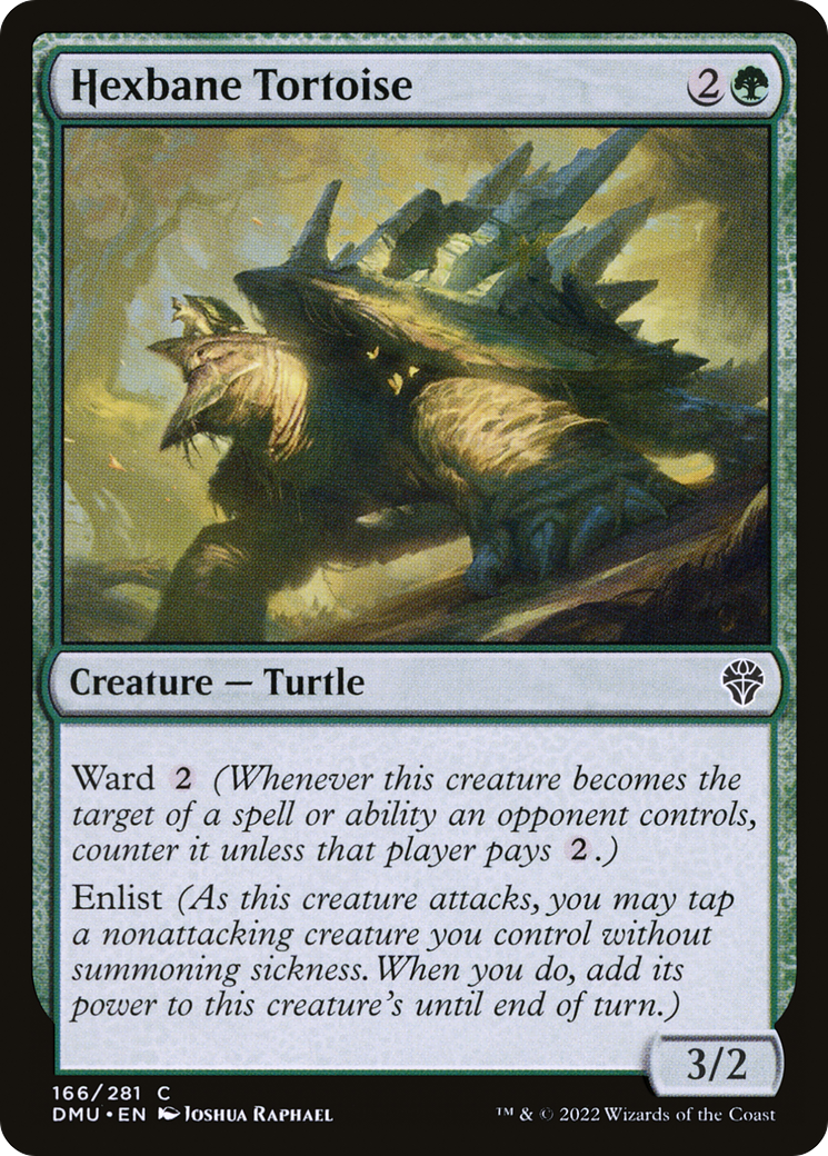 Hexbane Tortoise (DMU-166)  Foil - Dominaria United