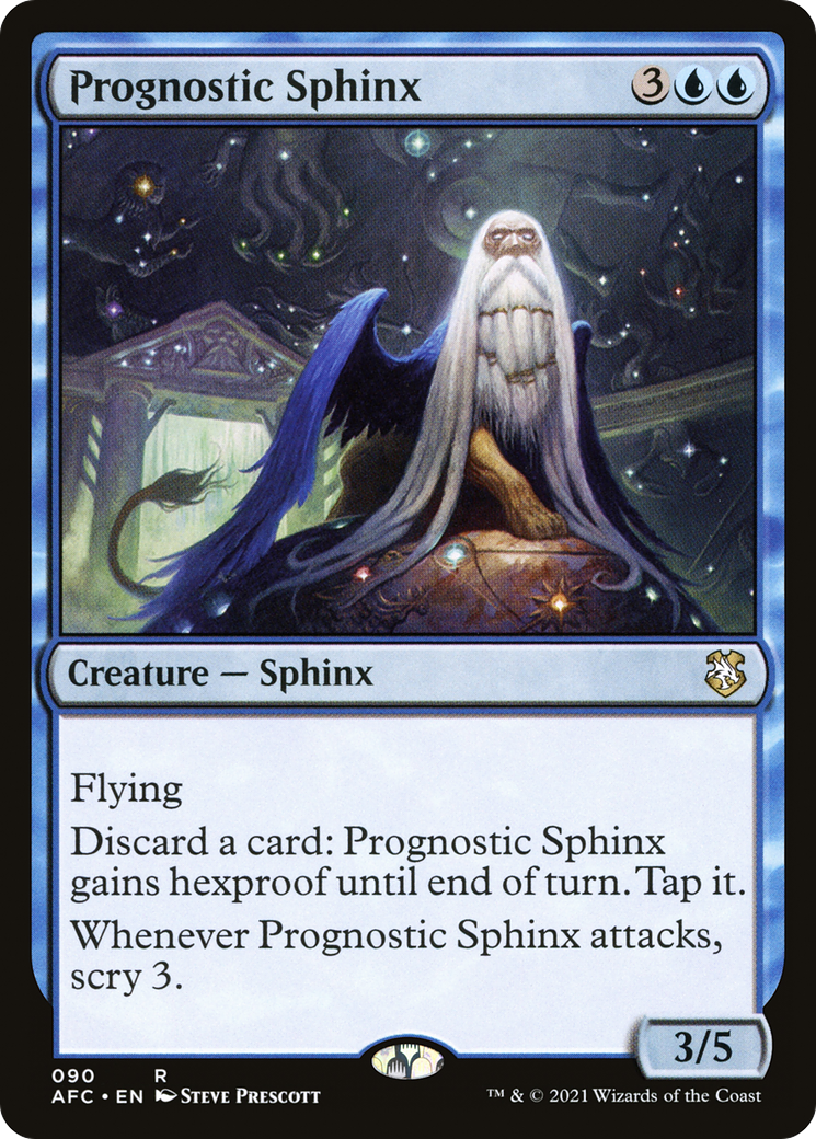 Prognostic Sphinx (AFC-090) - Adventures in the Forgotten Realms Commander