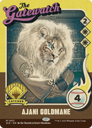 Ajani Goldmane (1453) (SLD-1453)  Foil - Secret Lair Drop: (Full Art) (Borderless)
