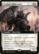 Combat Calligrapher (Extended Art) (C21-341)  - Commander 2021: (Extended Art)