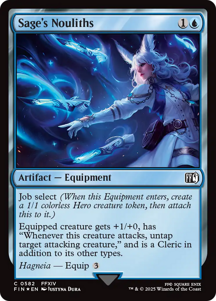 Sage's Nouliths (Surge Foil) (FIN-582)  Foil - FINAL FANTASY