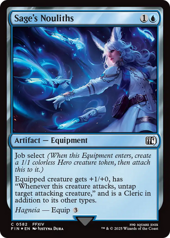 Sage's Nouliths (Surge Foil) (FIN-582)  Foil - FINAL FANTASY