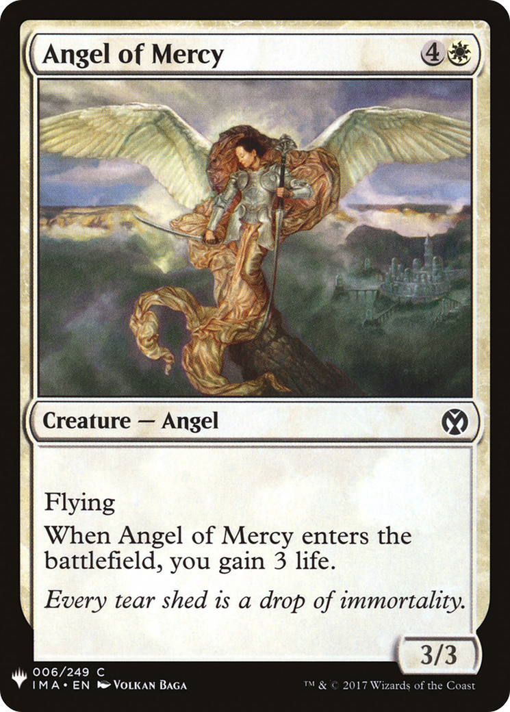 Angel of Mercy (LIST-006)  - The List