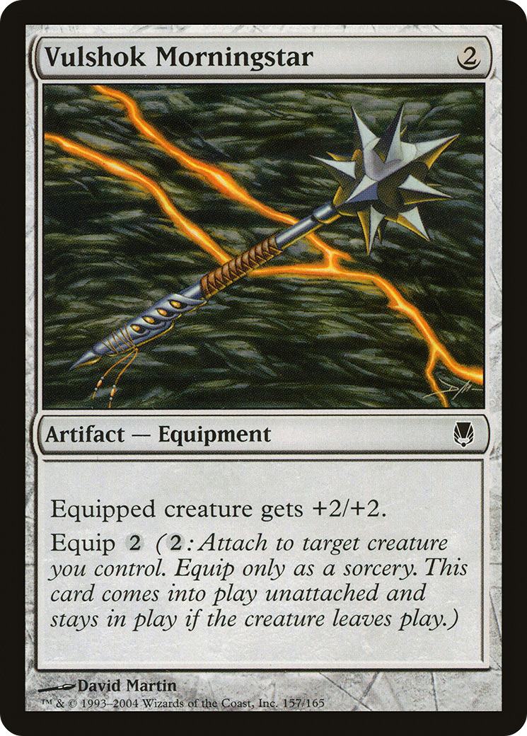 Vulshok Morningstar (DST-157)  Foil - Darksteel