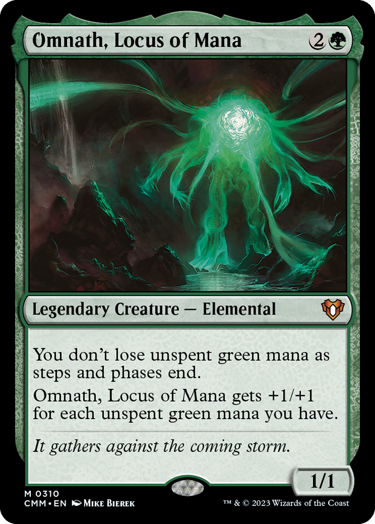 Omnath, Locus of Mana (CMM-310)  - Commander Masters