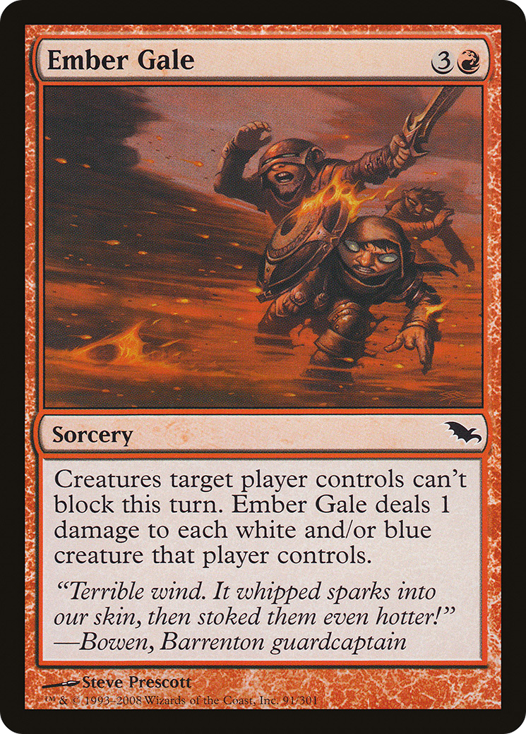Ember Gale (SHM-091)  - Shadowmoor