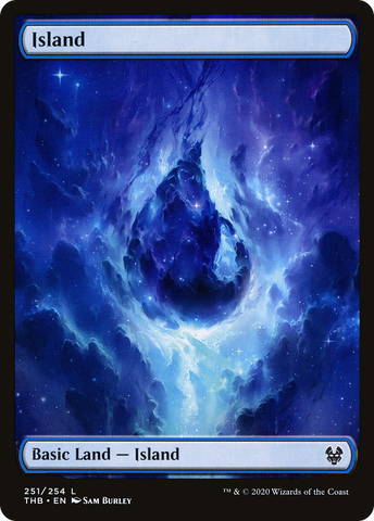 Island (THB-251)  Foil - Theros Beyond Death