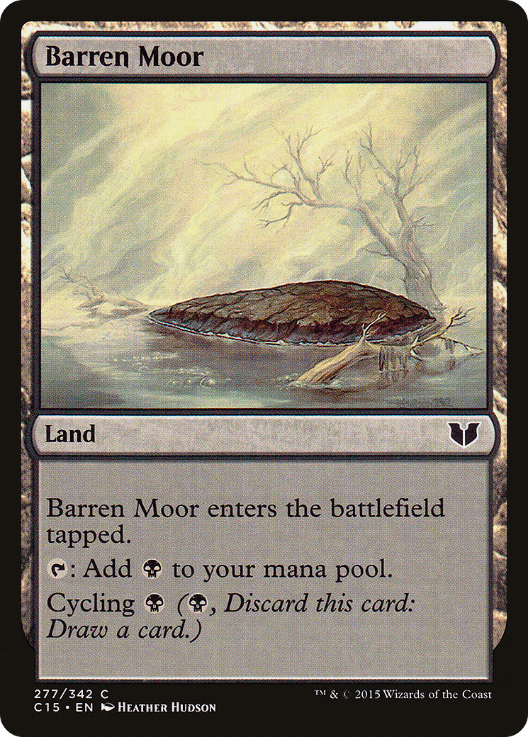 Barren Moor (C15-277)  - Commander 2015