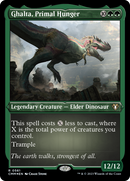 Ghalta, Primal Hunger (CMM-561)  Etched Foil - Commander Masters