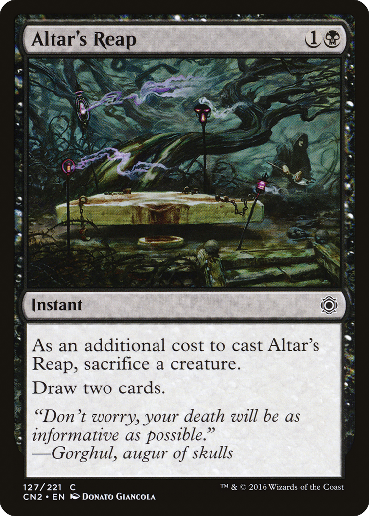 Altar's Reap (CN2-127)  Foil - Conspiracy: Take the Crown