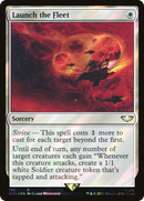 Launch the Fleet (Surge Foil) (40K-188)  Foil - Warhammer 40,000 Commander