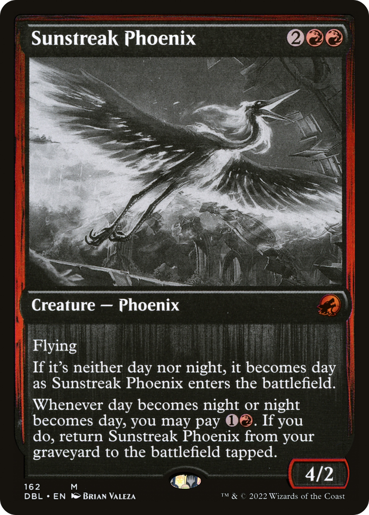 Sunstreak Phoenix (DBL-162)  - Innistrad: Double Feature