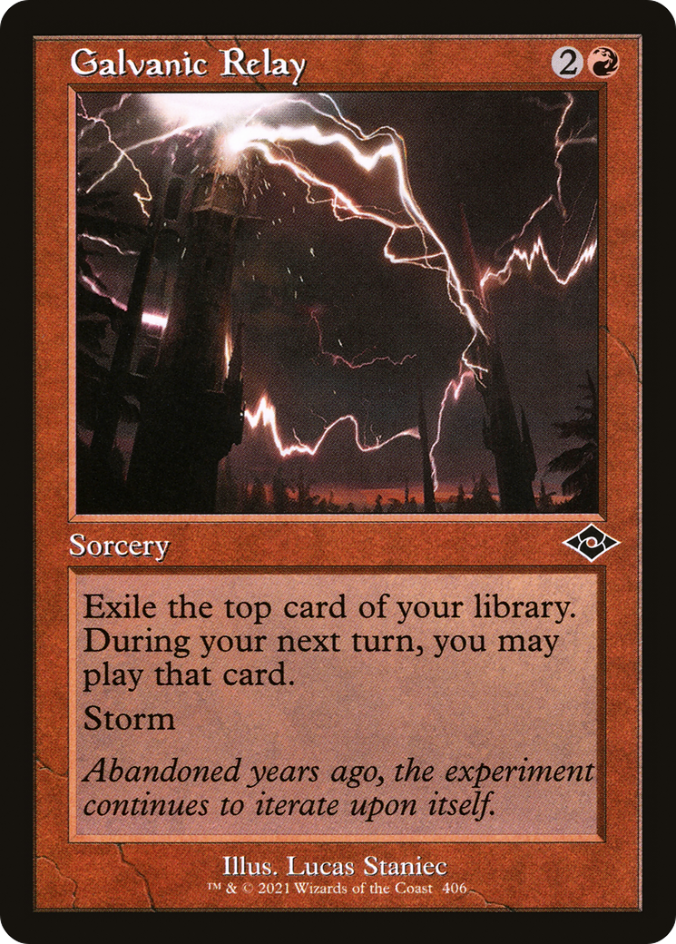 Galvanic Relay (Retro Frame) (MH2-406)  - Modern Horizons 2