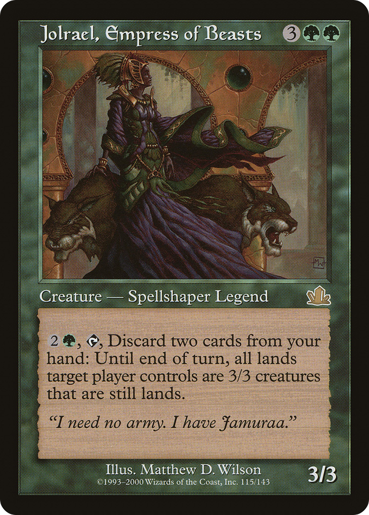 Jolrael, Empress of Beasts (PCY-115)  - Prophecy