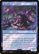 Heralds of Tzeentch (Surge Foil) (40K-023)  Foil - Warhammer 40,000 Commander