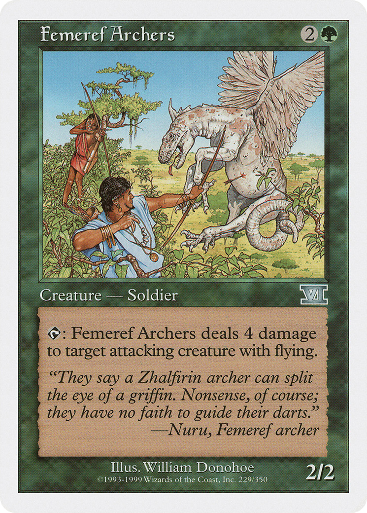 Femeref Archers (6ED-229)  - Classic Sixth Edition