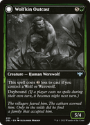 Wolfkin Outcast (DBL-496)  - Innistrad: Double Feature: (Double Faced Transform)