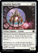 Attentive Sunscribe (LCI-004)  Foil - The Lost Caverns of Ixalan