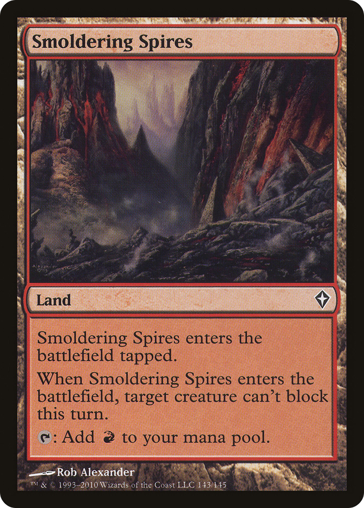 Smoldering Spires (WWK-143)  - Worldwake