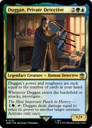 Duggan, Private Detective (WHO-123)  Foil - Doctor Who