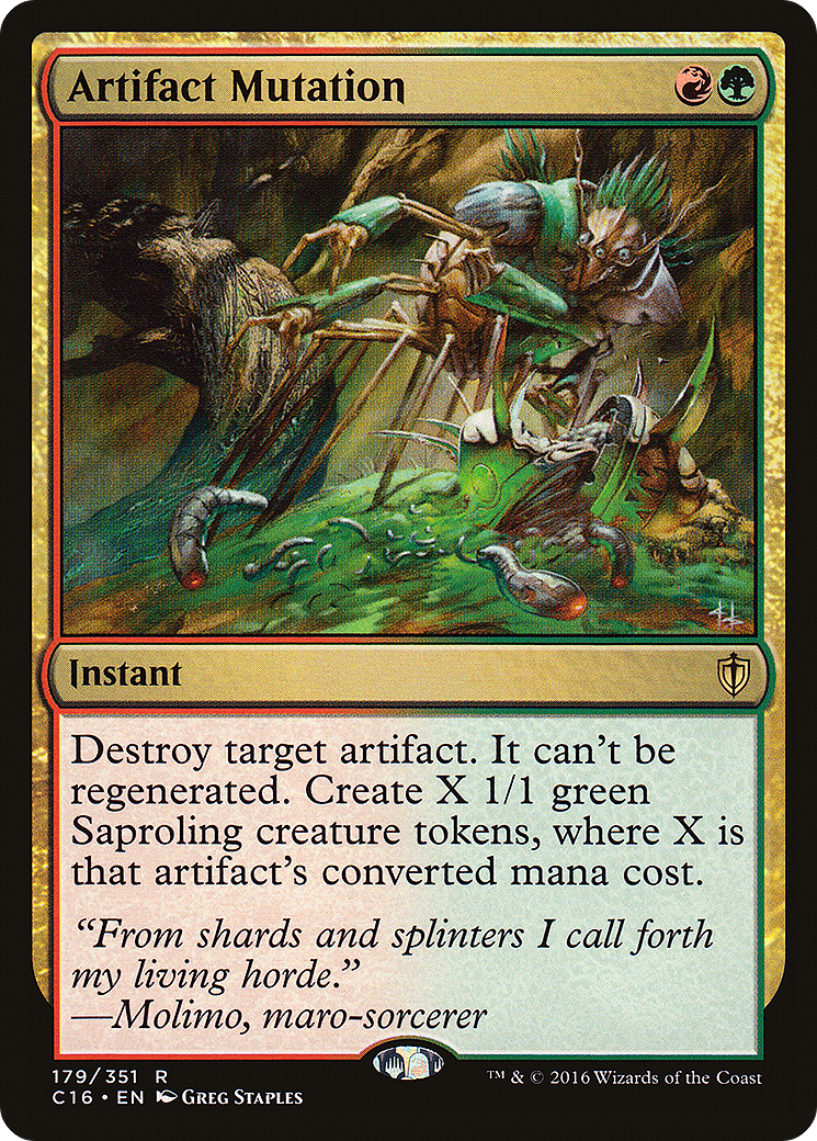 Artifact Mutation (C16-179)  - Commander 2016