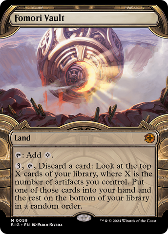Fomori Vault (Showcase) (BIG-059)  Foil - The Big Score: (Showcase)
