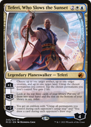 Teferi, Who Slows the Sunset (MID-245)  Foil - Innistrad: Midnight Hunt