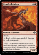 Panicked Altisaur (LCI-159)  Foil - The Lost Caverns of Ixalan
