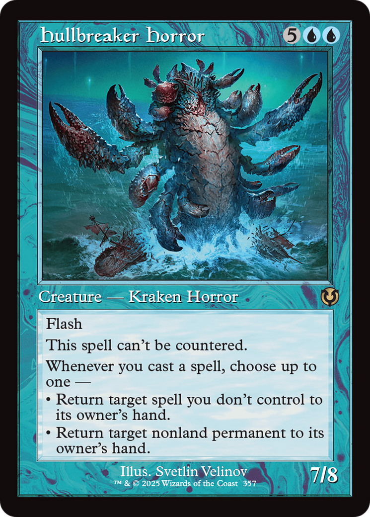 Hullbreaker Horror (Retro Frame) (INR-357)  Foil - Innistrad Remastered