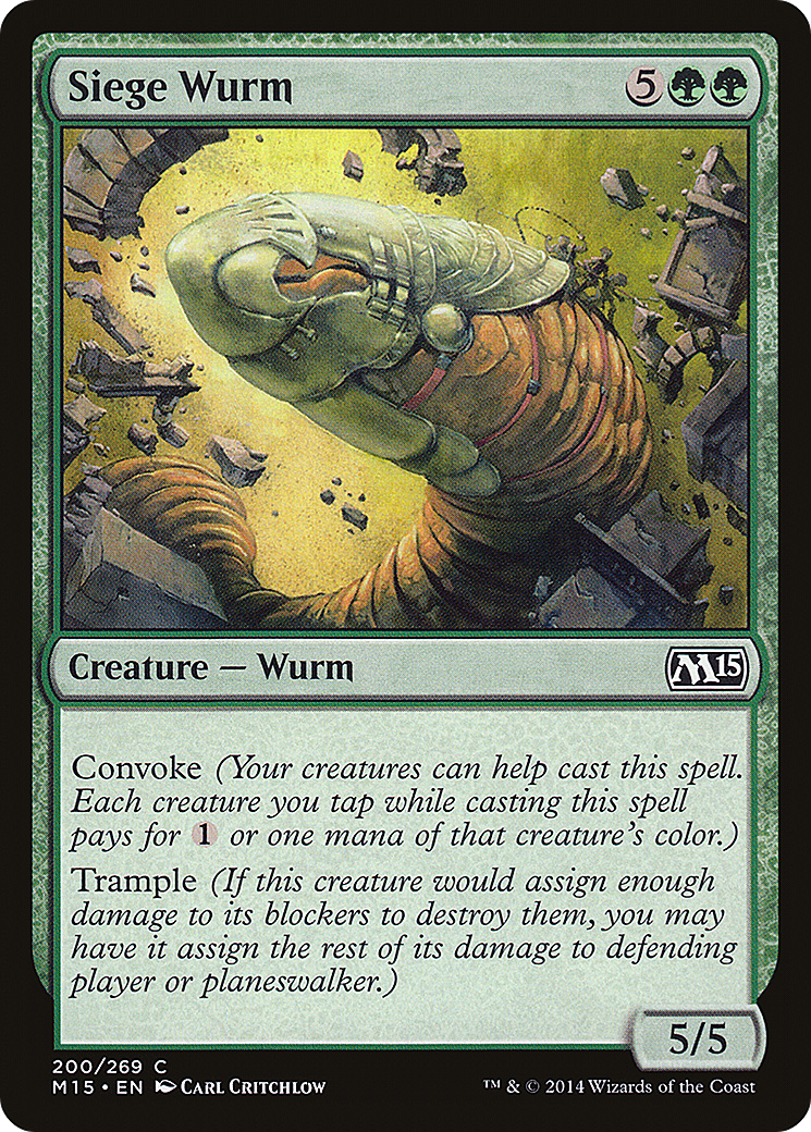 Siege Wurm (M15-200)  - Magic 2015