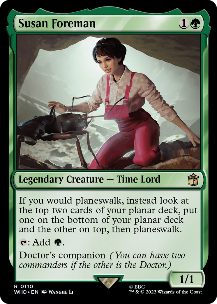 Susan Foreman (WHO-110)  Foil - Doctor Who