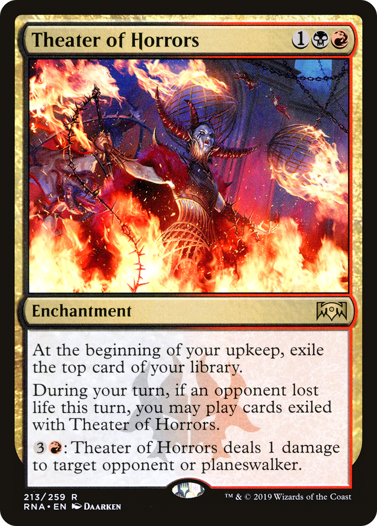 Theater of Horrors (RNA-213)  Foil - Ravnica Allegiance