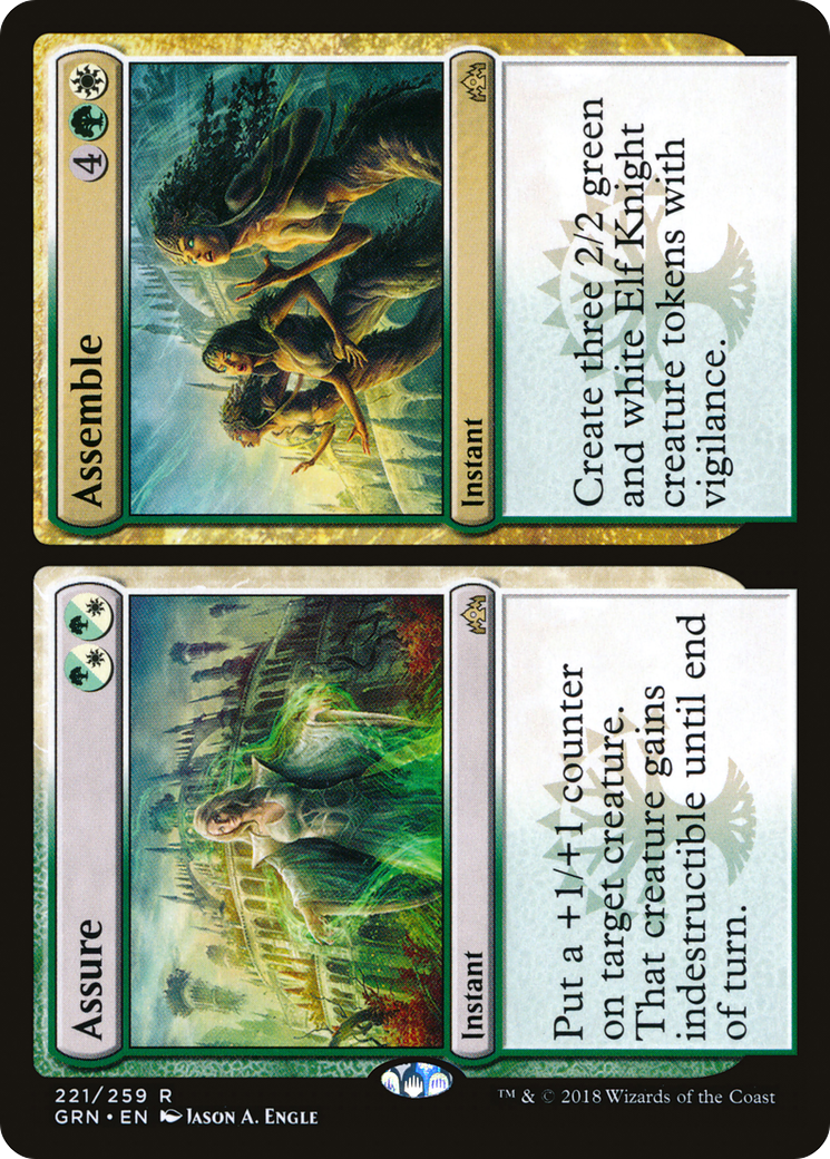 Assure // Assemble (GRN-221)  Foil - Guilds of Ravnica