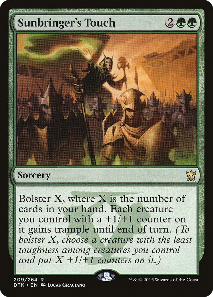 Sunbringer's Touch (DTK-209)  Foil - Dragons of Tarkir
