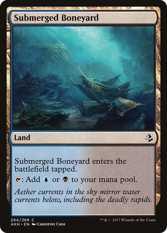 Submerged Boneyard (AKH-284)  - Amonkhet