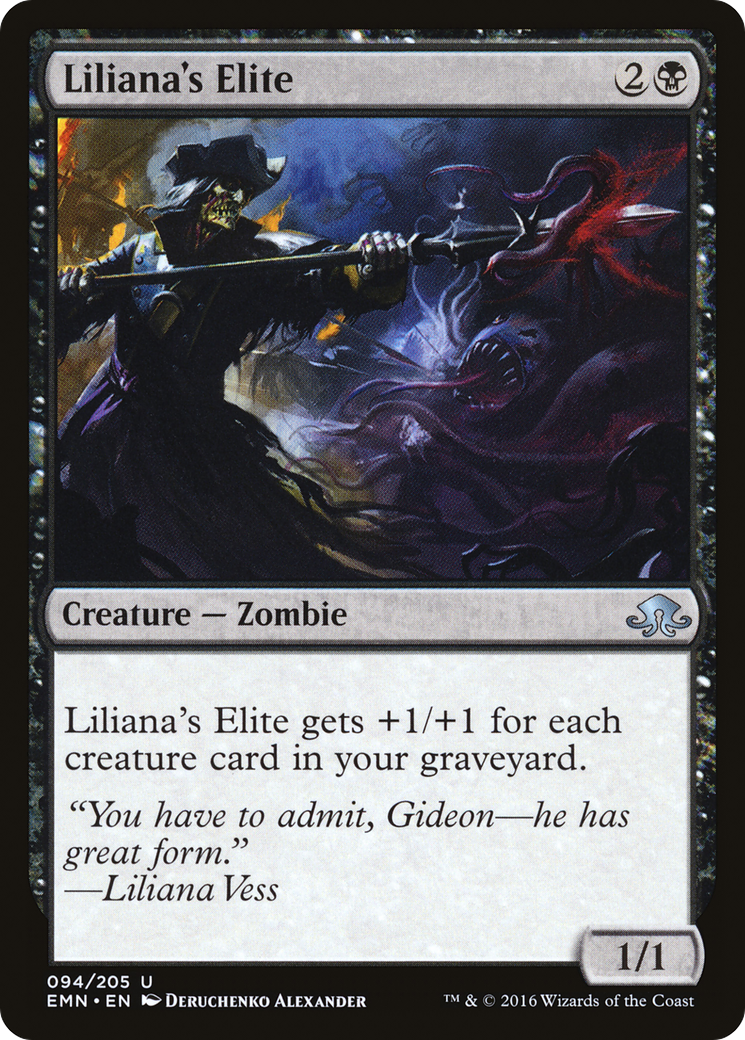 Liliana's Elite (EMN-094)  - Eldritch Moon