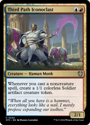 Third Path Iconoclast (OTC-244)  - Outlaws of Thunder Junction Commander