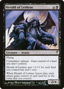 Herald of Leshrac (CSP-062)  Foil - Coldsnap