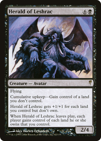 Herald of Leshrac (CSP-062)  - Coldsnap