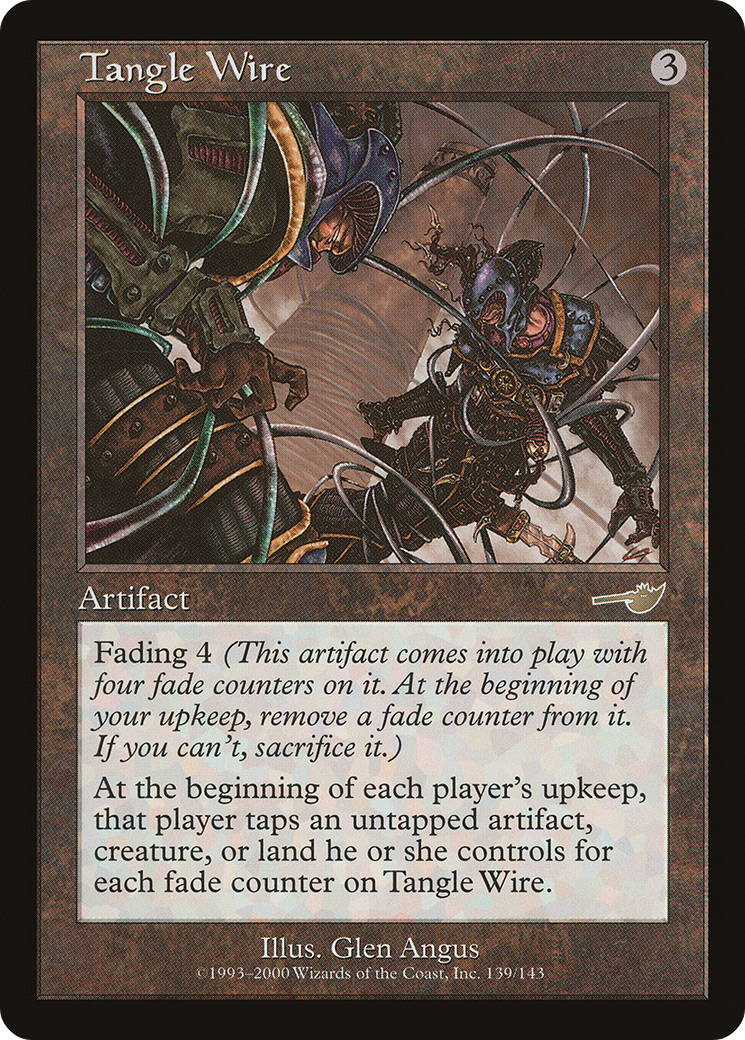 Tangle Wire (NMS-139)  Foil - Nemesis