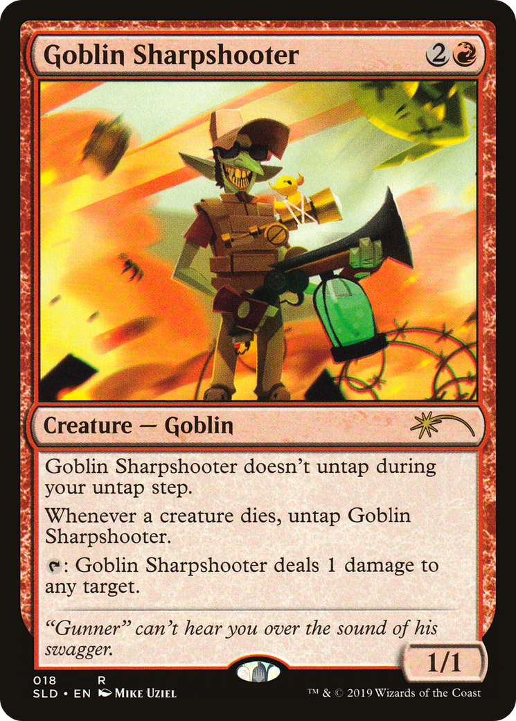 Goblin Sharpshooter (SLD-018)  - Secret Lair Drop