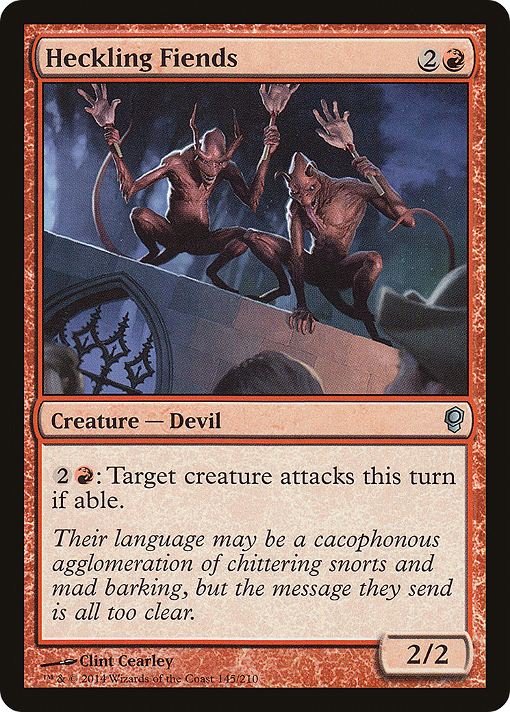 Heckling Fiends (CNS-145)  Foil - Conspiracy