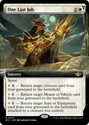 One Last Job (Extended Art) (OTJ-315)  Foil - Outlaws of Thunder Junction: (Extended Art, spree)