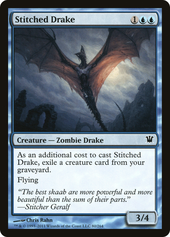 Stitched Drake (ISD-080)  - Innistrad