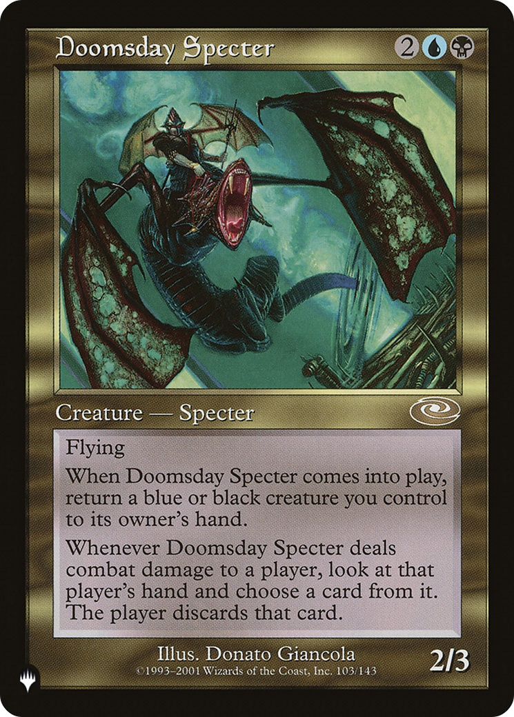 Doomsday Specter (LIST-PLS-103)  - The List