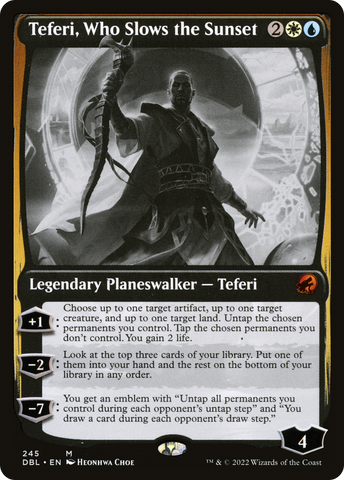 Teferi, Who Slows the Sunset (DBL-245)  - Innistrad: Double Feature